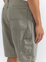 Men's Wrangler Authentics® Loose Fit Carpenter Short Military Khaki