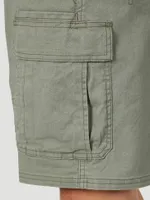 Men's Wrangler Authentics® Stretch Cargo Short Dusty Olive