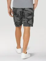 Men's Wrangler Authentics® Stretch Cargo Short Anthracite Camo