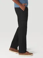 Men's Wrangler Authentics® Relaxed Stretch Cargo Pant Black