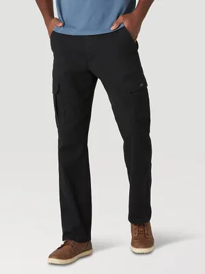 Men's Wrangler Authentics® Relaxed Stretch Cargo Pant Black
