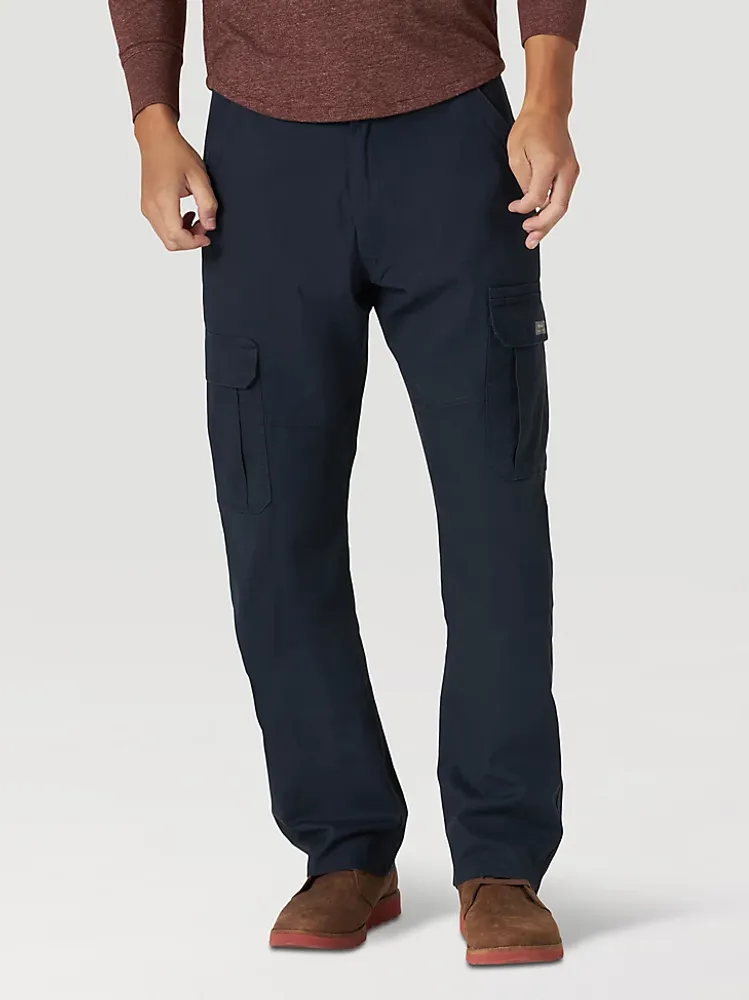 Men's Wrangler Authentics® Relaxed Stretch Cargo Pant Navy