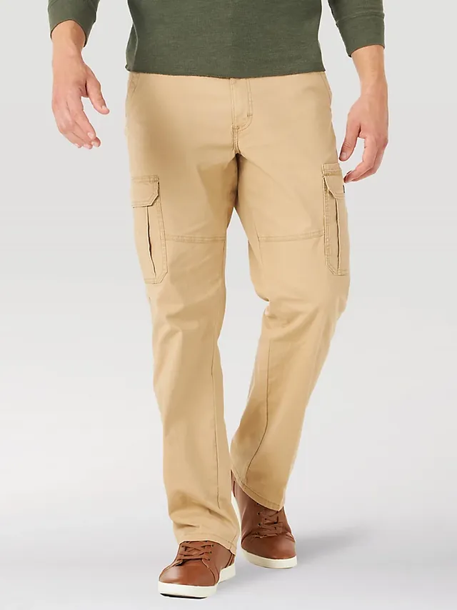 Classic-Fit Sueded Cargo Pant