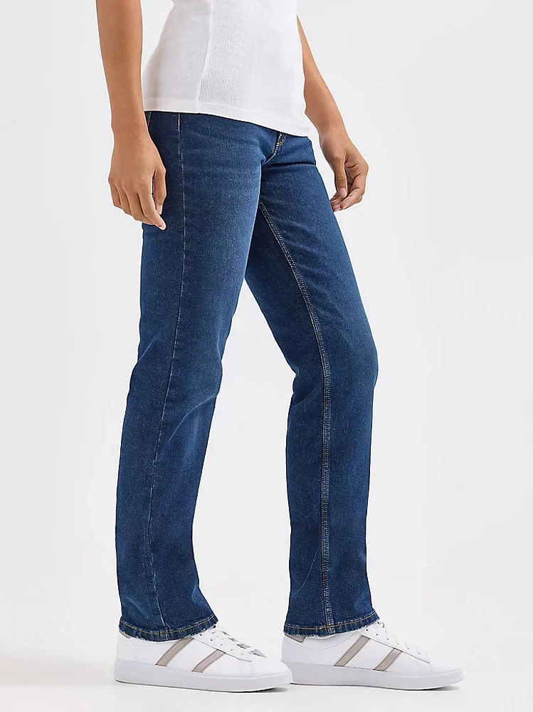 Women's Wrangler® High Rise True Straight Leg Jean Berry Dark