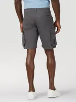 Men's Stretch Herringbone Cargo Short Asphalt