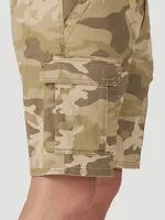 Men's Wrangler Authentics® Stretch Cargo Short Jungle Elmwood Camo