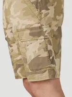 Men's Wrangler Authentics® Stretch Cargo Short Jungle Elmwood Camo