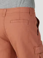 Men's Wrangler Authentics® Stretch Cargo Short Copper Brown