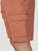 Men's Wrangler Authentics® Stretch Cargo Short Copper Brown