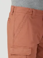 Men's Wrangler Authentics® Stretch Cargo Short Copper Brown