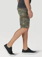 Men's Free To Stretch™ Relaxed Fit Cargo Short Shadow Brown Camo