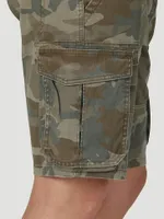 Men's Free To Stretch™ Relaxed Fit Cargo Short Shadow Brown Camo