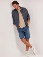 Men's Free To Stretch Denim Short Mid Tint