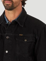 Wrangler® Cowboy Cut® Unlined Denim Jacket Shadow Black