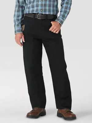 Wrangler® RIGGS Workwear® Mason Relaxed Fit Canvas Pant Jet Black