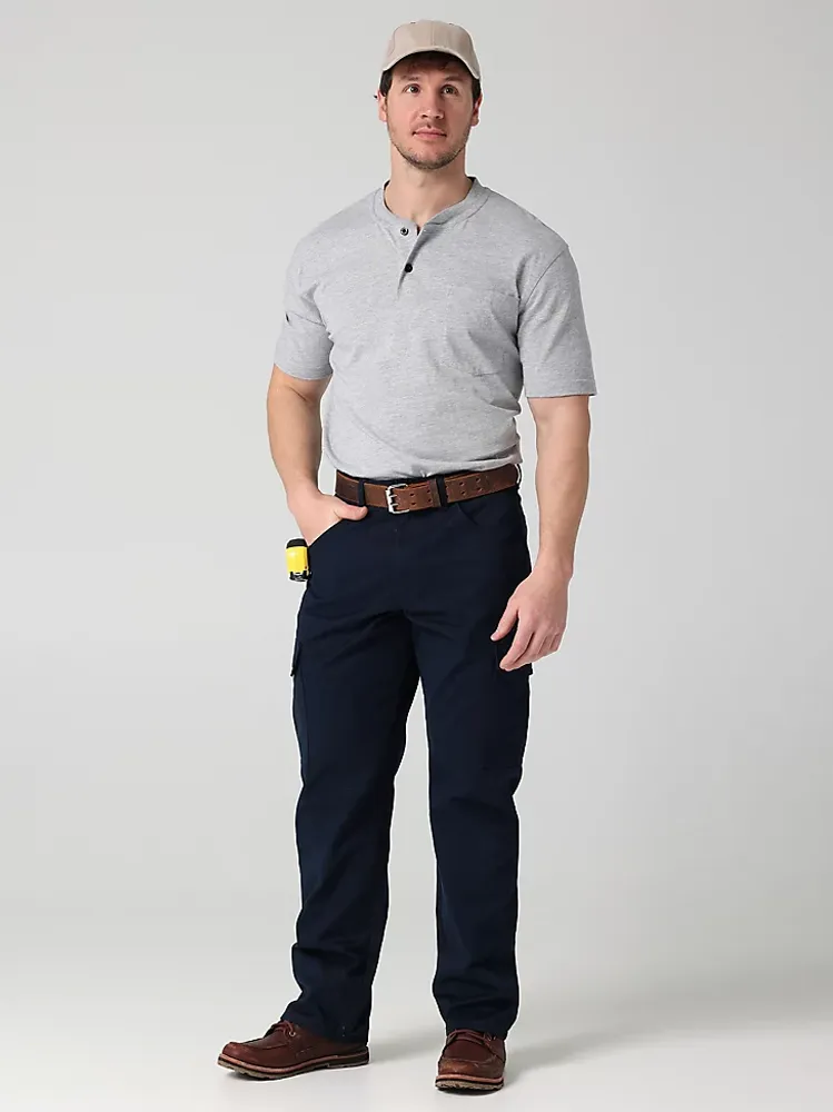 Wrangler Workwear Twill Cargo Pant Dark Sapphire