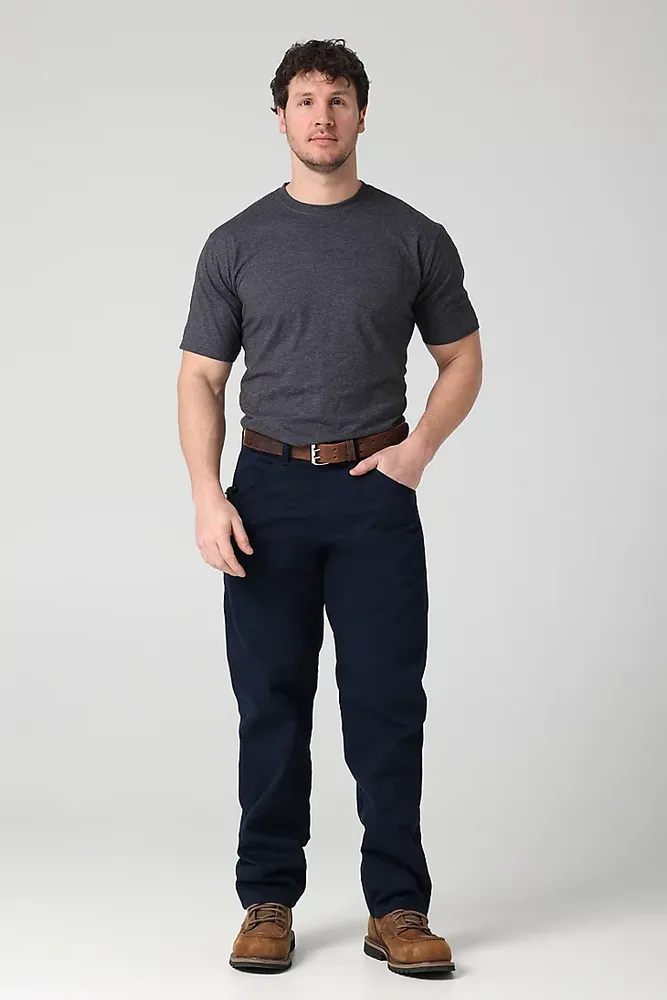 Wrangler Workwear Relaxed Straight Pant Dark Sapphire