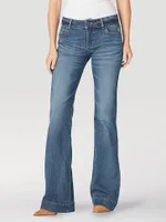 Women's Wrangler Retro® Mae Wide Leg Trouser Jean Devon