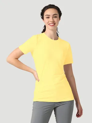 ATG By Wrangler™ Women's Performance Crew Neck Tee Sunshine