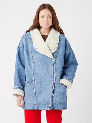 Women's Denim Ranch Coat Ursula