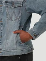 Men's Wrangler® Classic Denim Trucker Jacket Vintage Indigo