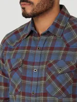 Men's Cloud Flannel™ Free To Stretch™ Shirt True Navy