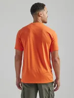 Wrangler® RIGGS Workwear® Short Sleeve 1 Pocket Performance T-Shirt Koi
