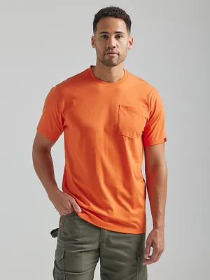 Wrangler® RIGGS Workwear® Short Sleeve 1 Pocket Performance T-Shirt Koi