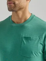 Wrangler® RIGGS Workwear® Short Sleeve 1 Pocket Performance T-Shirt Fir