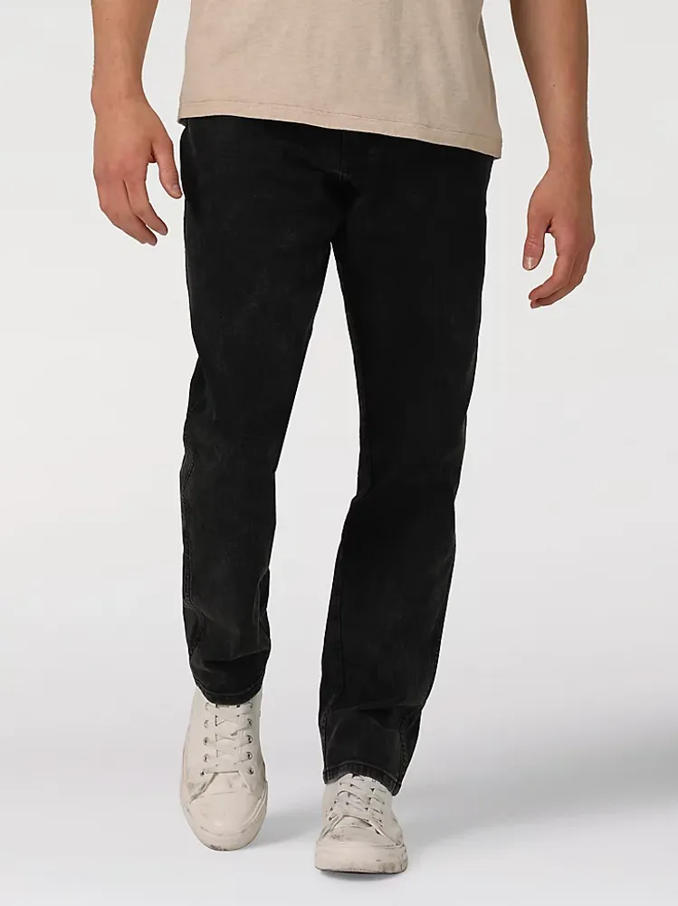 Men's Relaxed Taper Jean Frosted Black