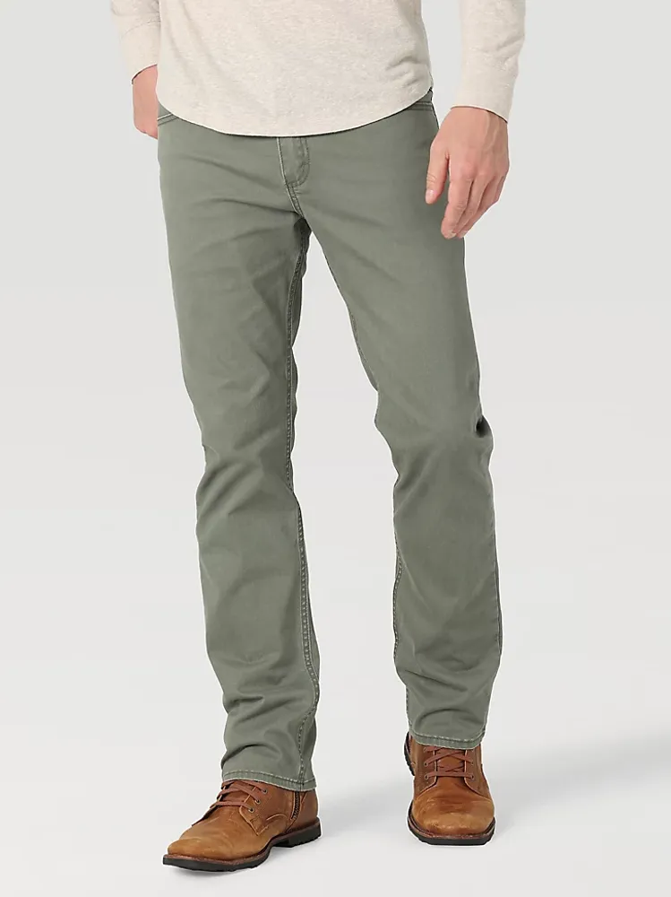 Wrangler Men's Wrangler Authentics® Slim Straight Twill Pant Spruce Green