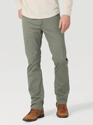 Men's Wrangler Authentics® Slim Straight Twill Pant Spruce Green