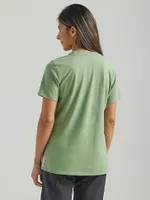 Women's Wrangler® RIGGS Workwear® Short Sleeve Performance T-Shirt Loden Frost