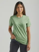 Women's Wrangler® RIGGS Workwear® Short Sleeve Performance T-Shirt Loden Frost