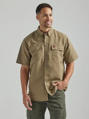 Wrangler® RIGGS Workwear® Lightweight Work Shirt Dark Khaki