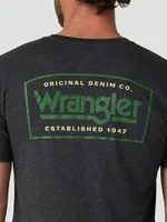 Wrangler® Original Denim Co T-Shirt Caviar Heather