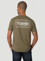 Wrangler® Original Denim Co T-Shirt Burnt Olive Heather