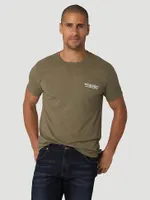 Wrangler® Original Denim Co T-Shirt Burnt Olive Heather