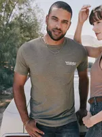 Wrangler® Original Denim Co T-Shirt Burnt Olive Heather