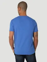 Men's Wrangler® Rope Logo T-Shirt Royal Blue Heather