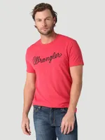 Men's Wrangler® Rope Logo T-Shirt Red Heather