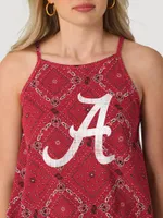 Women's Wrangler Collegiate Bandana Tank University of Alabama