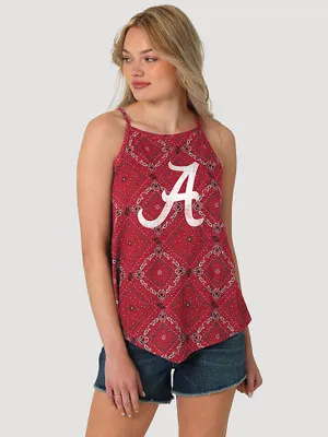 Women's Wrangler Collegiate Bandana Tank University of Alabama