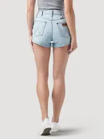 Women's Wrangler Retro High Rise Hemmed Short Hazel