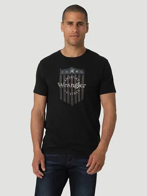 Wrangler Shield American Original T-Shirt Jet Black