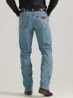 The Wrangler Retro® Premium Jean: Men's Slim Straight Wild Bluff