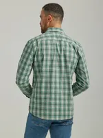 Men's Cowboy Wash Plaid Shirt Canton