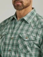 Men's Cowboy Wash Plaid Shirt Canton