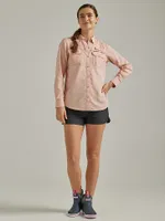 ATG By Wrangler™ Women's Angler Shirt Rose