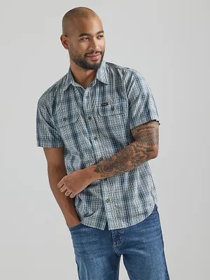 Men's Epic Soft™ Plaid Short Sleeve Shirt Trooper